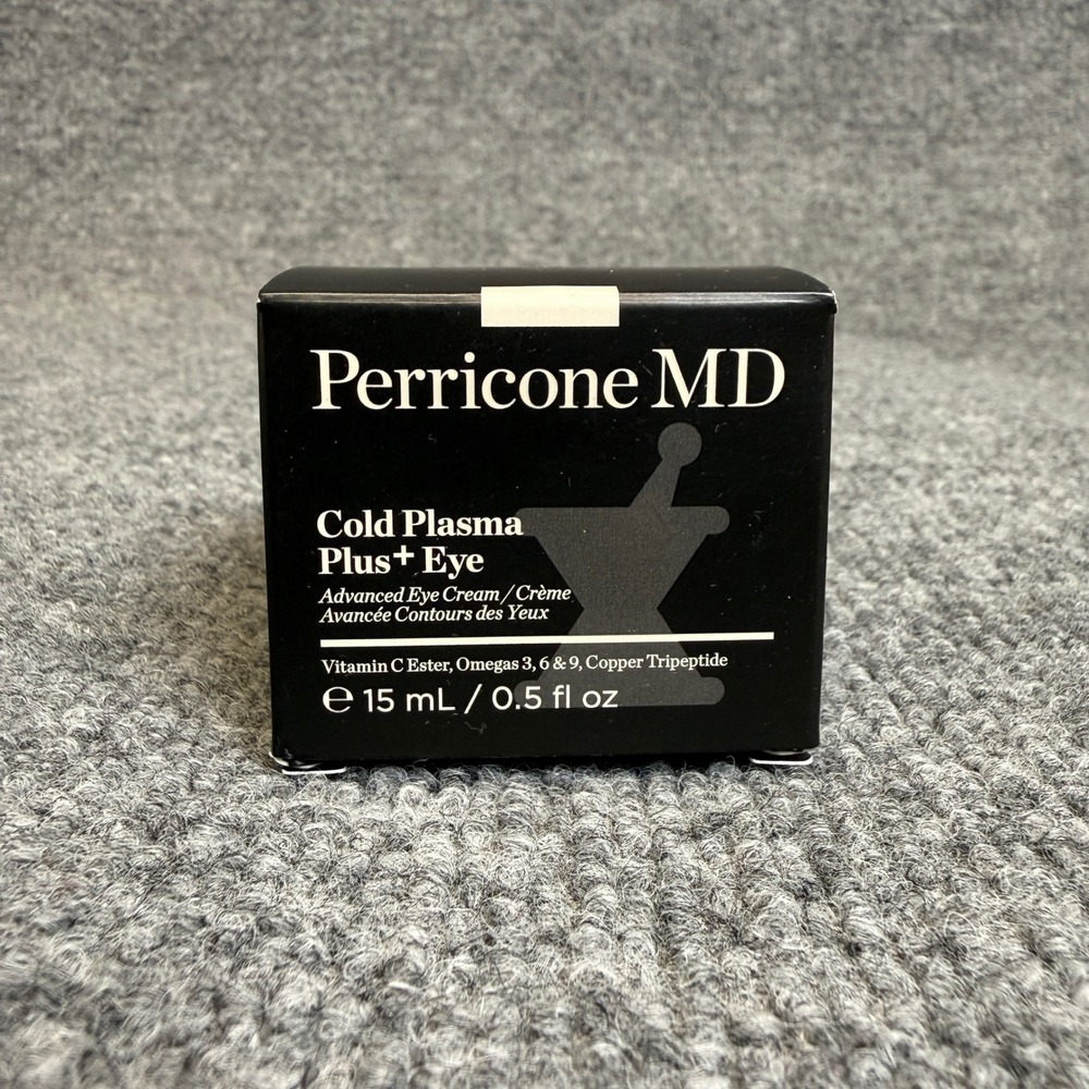 Perricone MD Cold Plasma Plus+ Eye Advanced Eye Cream 15ml 0.5oz New in Box